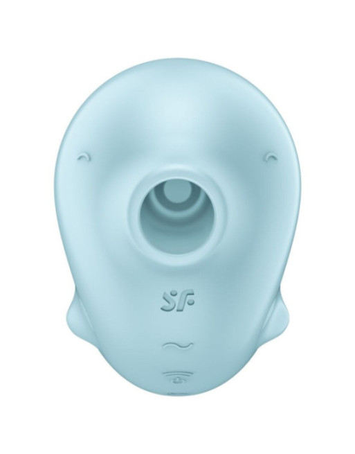 SATISFYER - SASSY SEAL STIMOLATORE E VIBRATORE BLU
