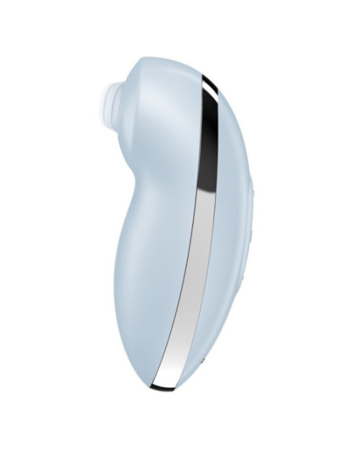 SATISFYER - TAP & CLIMAX 2 VIBRATORE E STIMOLATORE BLU