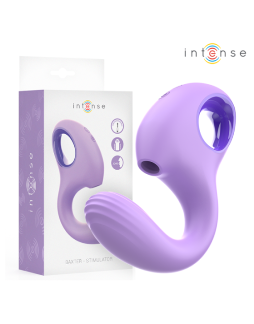 INTENSE - VIBRATORE E STIMOLATORE BAXTER VIOLA