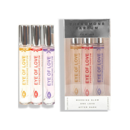 EYE OF LOVE - EOL PHR PARFUM 10 ML SET/3 - MORNING GLOW, ONE LOVE, AFTER DARK