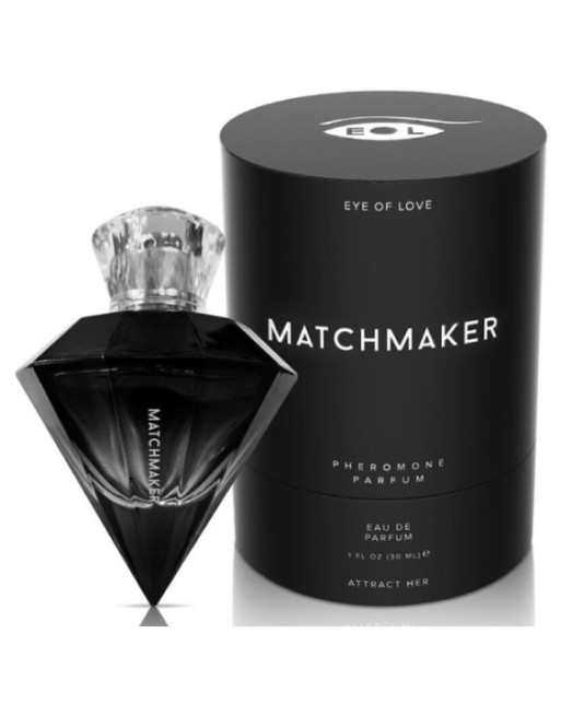 EYE OF LOVE - MATCHMAKER BLACK DIAMOND PROFUMO AI FEROMONI ATTRACT HER 30 ML