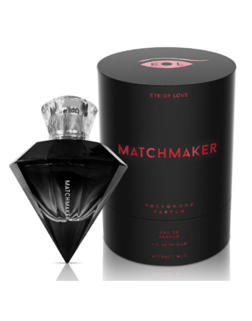 EYE OF LOVE - MATCHMAKER BLACK DIAMOND LGBTQ PROFUMO AI FEROMONI PER LUI 30 ML