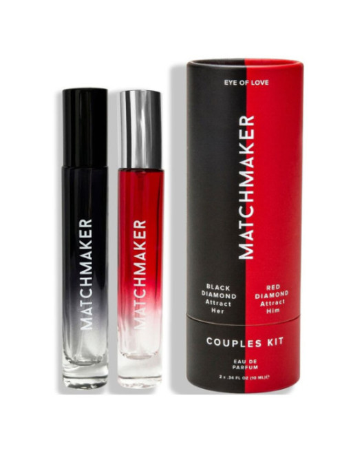 EYE OF LOVE - MATCHMAKER PHEROMONE 2PC SET COPPIE KIT ATTRATTI LEI E LUI 20 ML