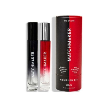 EYE OF LOVE - MATCHMAKER PHEROMONE 2PC SET COPPIE KIT ATTRATTI LEI E LUI 20 ML