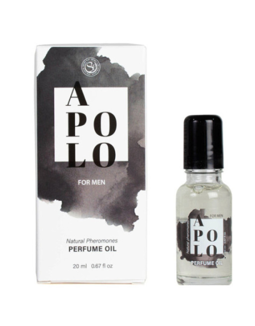SECRETPLAY - OLIO PROFUMO AI FEROMONI NATURALI APOLO 20 ML