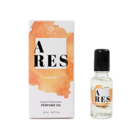SECRETPLAY - ARES PROFUMO NATURALE FEROMONI IN OLIO PER UOMO 20 ML