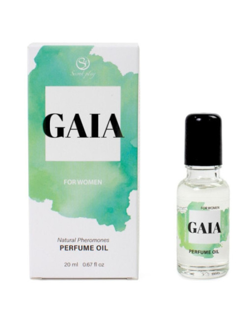 SECRETPLAY - GAIA PROFUMO NATURALE FEROMONI IN OLIO PER DONNA 20 ML