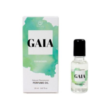 SECRETPLAY - GAIA PROFUMO NATURALE FEROMONI IN OLIO PER DONNA 20 ML