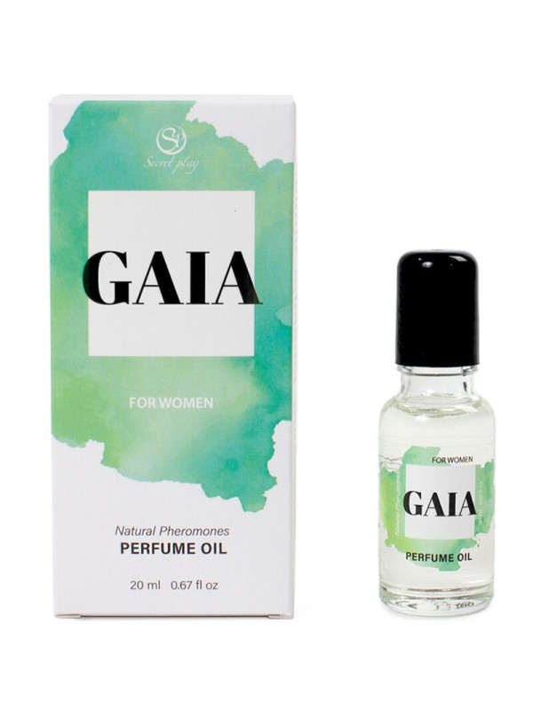SECRETPLAY - GAIA PROFUMO NATURALE FEROMONI IN OLIO PER DONNA 20 ML