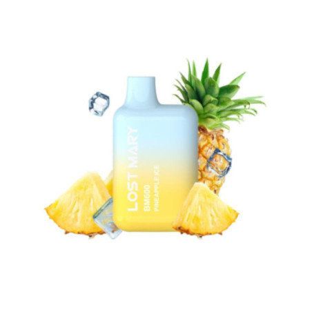 LOST MARY - BM600 NICOTINA VAPER 2% MONOUSO ANANAS GHIACCIO