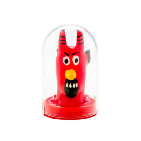 CONDOMERIE - PRESERVATIVI NOVITÀ DIPINTI A MANO RED DEVIL