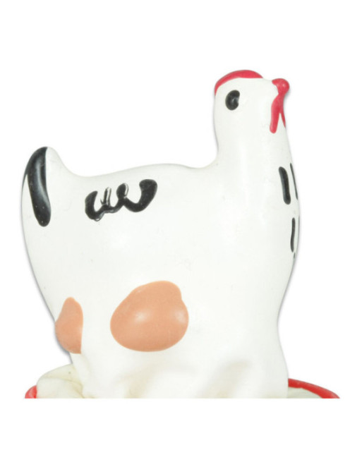 CONDOMERIE - PRESERVATIVI NOVITÀ DIPINTI A MANO POLLO BIANCO