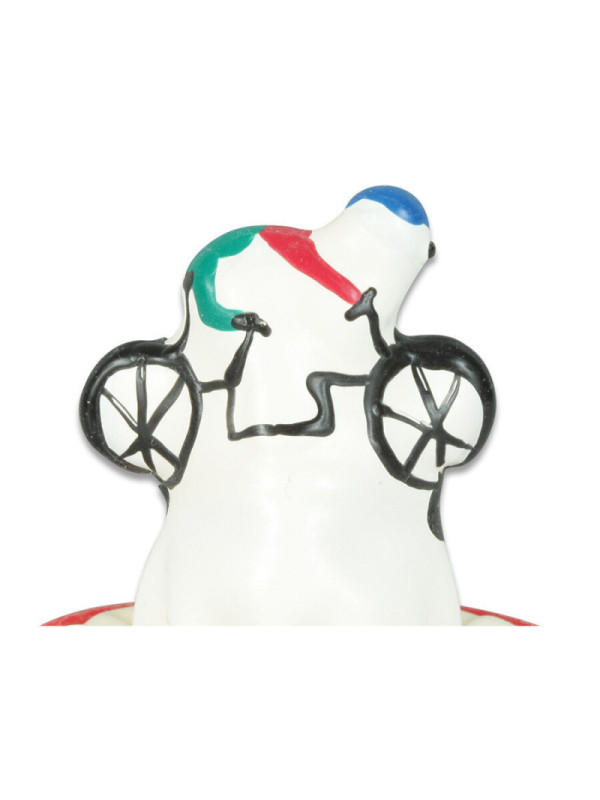 CONDOMERIE - PRESERVATIVI NOVITÀ DIPINTI A MANO BICICLETTA