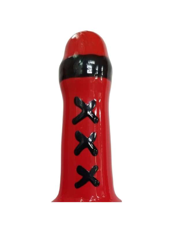 CONDOMERIE - PRESERVATIVI NOVITÀ DIPINTI A MANO AMSTERDAM ROSSO