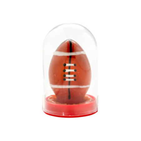 CONDOMERIE - PRESERVATIVI NOVITÀ DIPINTI A MANO PALLONE DA RUGBY