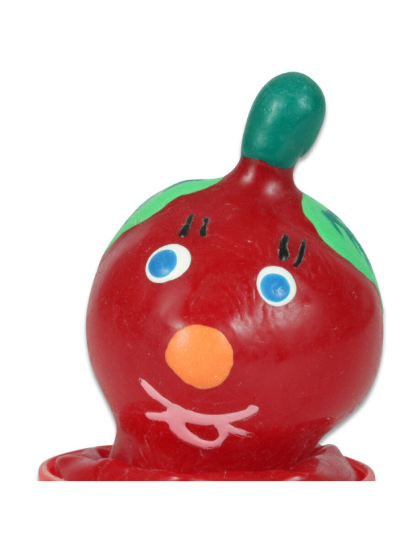 CONDOMERIE - PRESERVATIVI NOVITÀ DIPINTI A MANO POMODORO