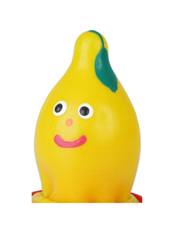 CONDOMERIE - PRESERVATIVI NOVITÀ DIPINTI A MANO LIMONE