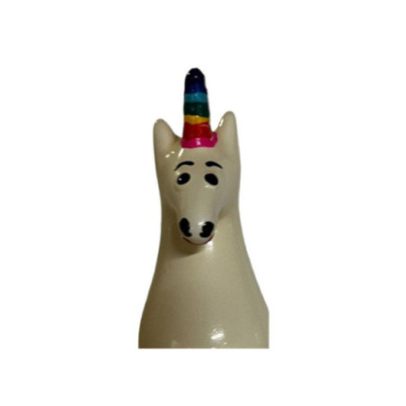CONDOMERIE - PRESERVATIVI NOVITÀ DIPINTI A MANO UNICORNO ARCOBALENO