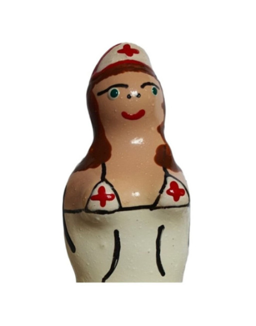 CONDOMERIE - PRESERVATIVI NOVITÀ DIPINTI A MANO INFERMIERA MORENA