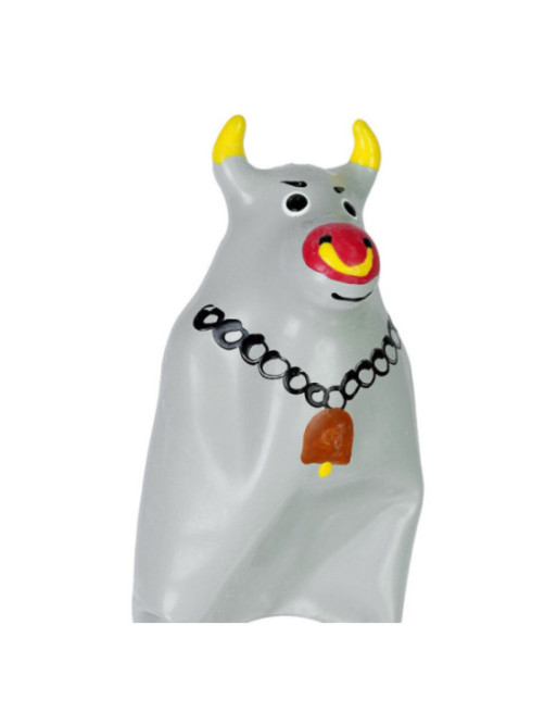 CONDOMERIE - PRESERVATIVI NOVITÀ DIPINTI A MANO MODELLO TORO GRIGIO XL