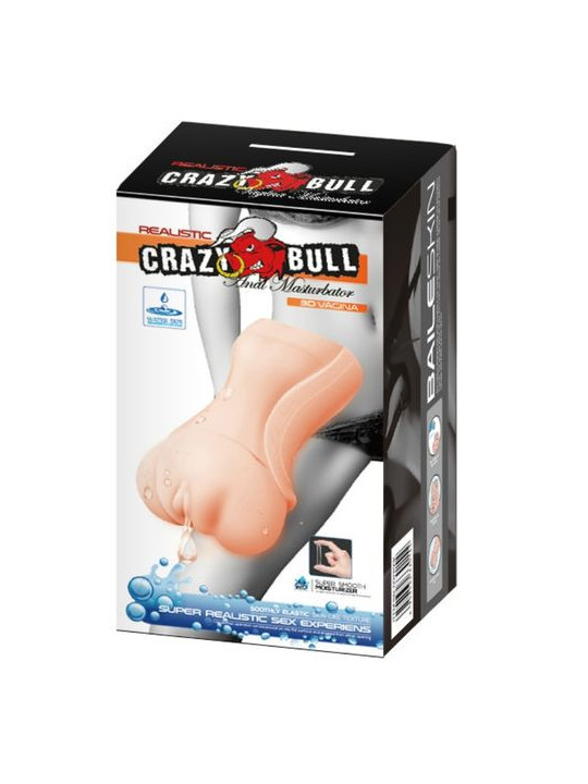 CRAZY BULL - MASTURBADOR DELLA VAGINA CON PELLE ACQUA