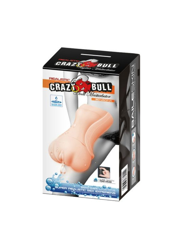 CRAZY BULL - MASTURBADOR DELLA VAGINA CON PELLE ACQUA