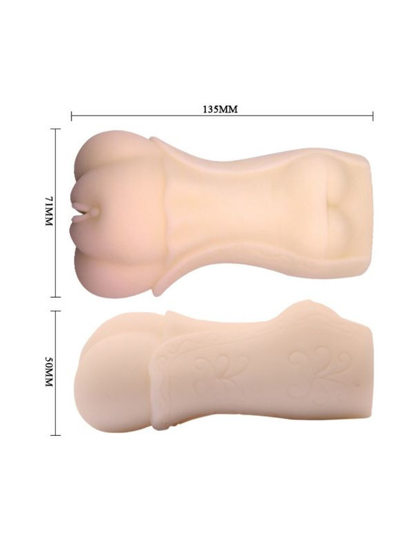 CRAZY BULL - MASTURBADOR DELLA VAGINA CON PELLE ACQUA