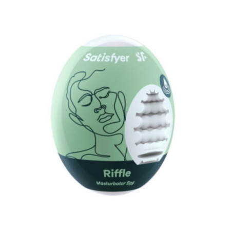 SATISFYER - UOVO MASTURBATORE RIFFLE