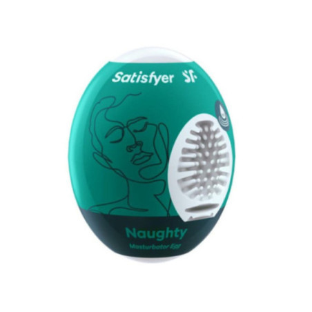 SATISFYER - UOVO MASTURBATORE NAUGHTY