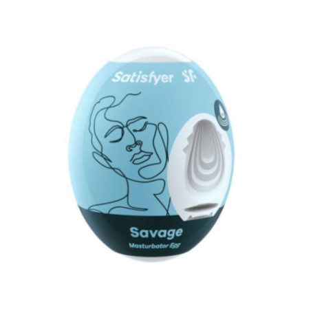 SATISFYER - SAVAGE MASTURBATOR UOVO
