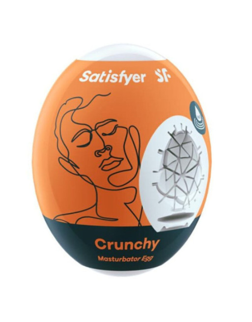 SATISFYER - UOVO MASTURBATORE CRUNCHY
