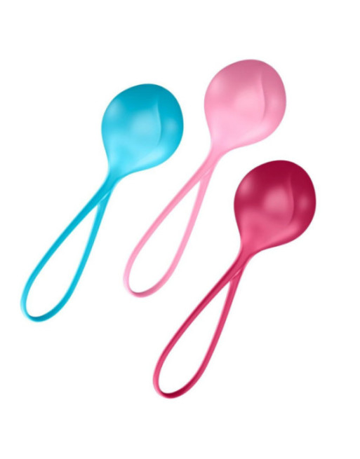 SATISFYER - SET DA ALLENAMENTO LOVEBALLS 3