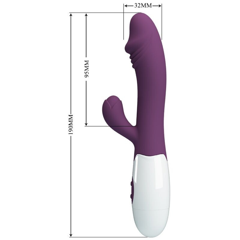 Pretty Love Snappy Vibratore Silicone 7 Velocità – Ricaricabile e Silenzioso