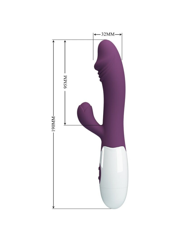 Pretty Love Snappy Vibratore Silicone 7 Velocità – Ricaricabile e Silenzioso