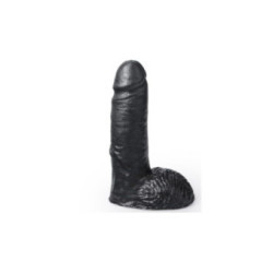 HUNG SYSTEM - DILDO REALISTICO COLORE NERO CESAR 19 CM