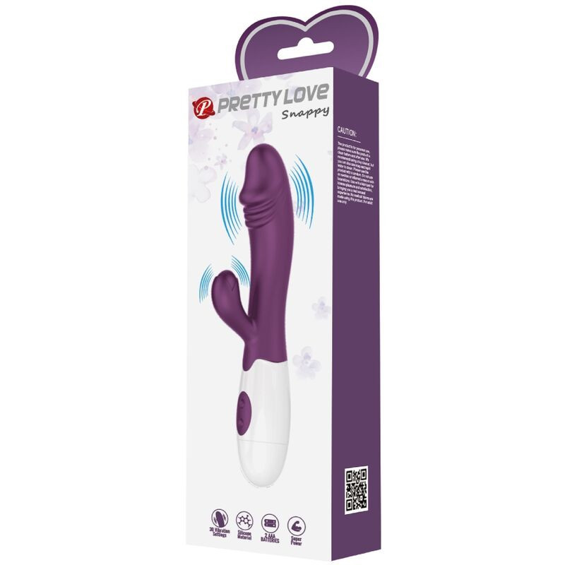 Pretty Love Snappy Vibratore Silicone 7 Velocità – Ricaricabile e Silenzioso
