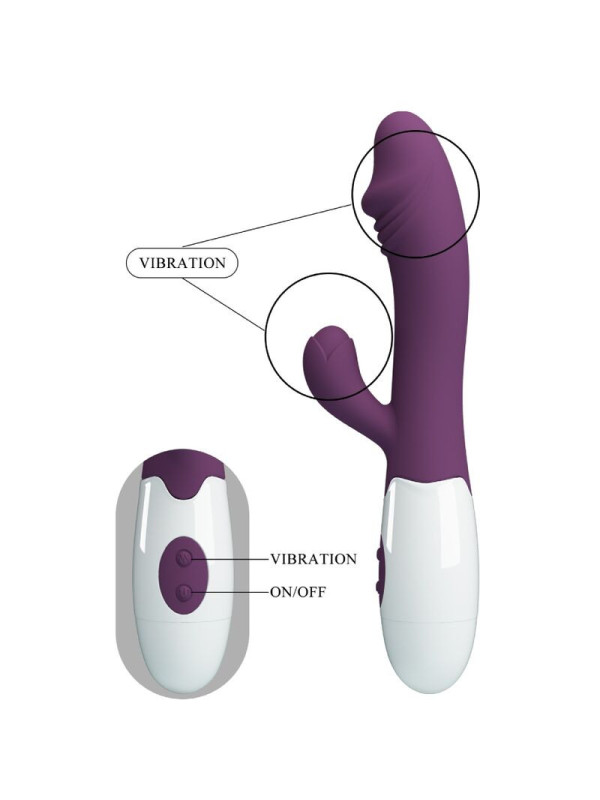 Pretty Love Snappy Vibratore Silicone 7 Velocità – Ricaricabile e Silenzioso