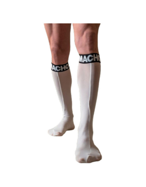 MACHO - CALZINI SOTTILI TAGLIA UNICA BIANCO