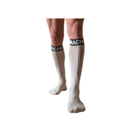 MACHO - CALZINI SOTTILI TAGLIA UNICA BIANCO