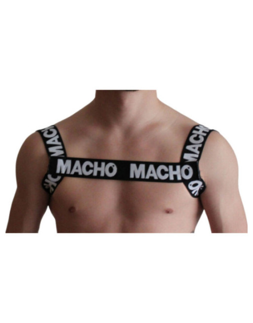 MACHO - CABLAGGIO DOPPIO NERO