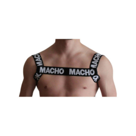 MACHO - CABLAGGIO DOPPIO NERO