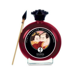 SHUNGA - BODY PAINTING CON FRAGOLA E CAVA