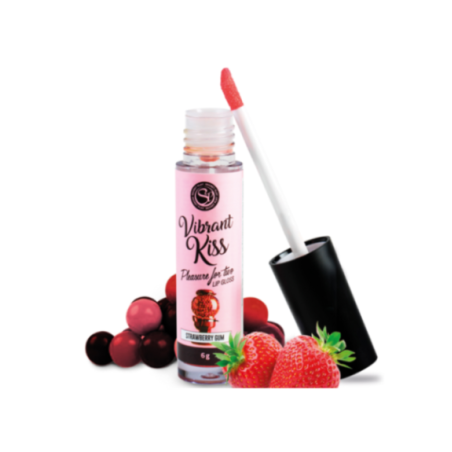 SECRETPLAY - LUCIDA LABBRA VIBRANT KISS STRAWBERRY GUM