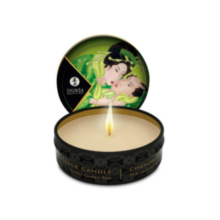 SHUNGA - MINI CARESS BY CANDELIGHT CANDELA DA MASSAGGIO T VERDE 30 ML