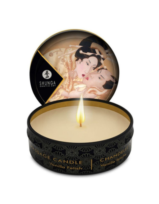 SHUNGA - MINI CARESS BY CANDELIGHT CANDELA DA MASSAGGIO VANIGLIA 30 ML