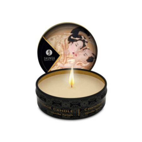 SHUNGA - MINI CARESS BY CANDELIGHT CANDELA DA MASSAGGIO VANIGLIA 30 ML