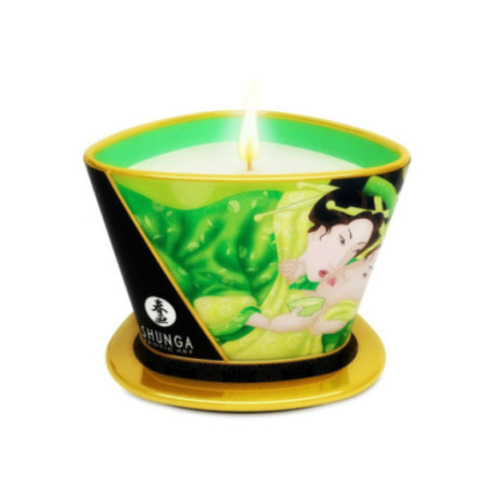 Candela Erotica da Massaggio Shunga Tè Verde 170 ml