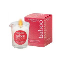 RUF - CANDELA DA MASSAGGIO TABOO PER LEI PLAISIR CHARNEL AROMA DI FIORI DI CACAO