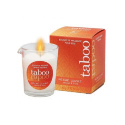 RUF - CANDELA DA MASSAGGIO TABOO PER LEI AROMA DI NETTARINA PECHE SUCRE