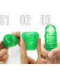 TENGA UNI Emerald Ditale Masturbatore Unisex | Stimolatore Manuale